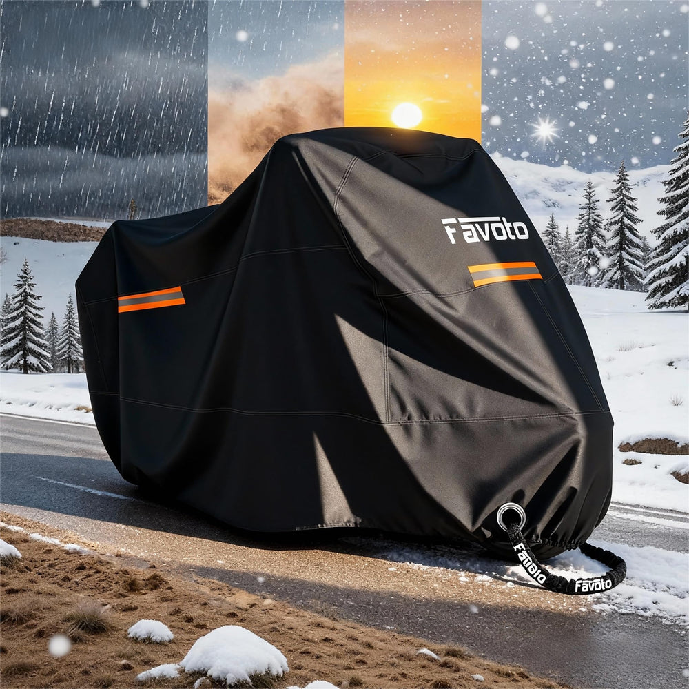 Favoto waterproof storage bag folded for compact transport and clean storage