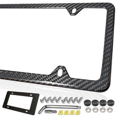FBJTDQ front view showing glossy carbon fiber finish and sleek profile benefit aesthetics