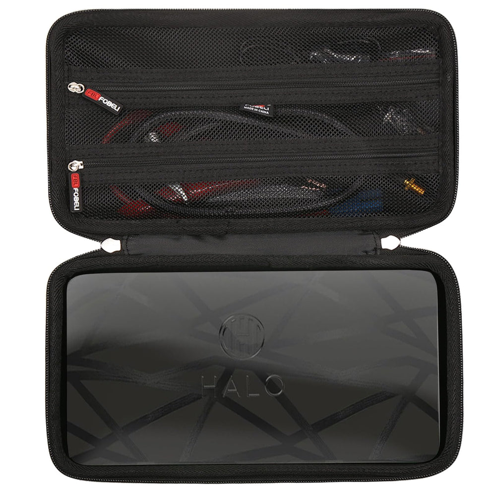 FBLFOBELI organized accessories inside mesh pocket preventing tangles and loss benefit