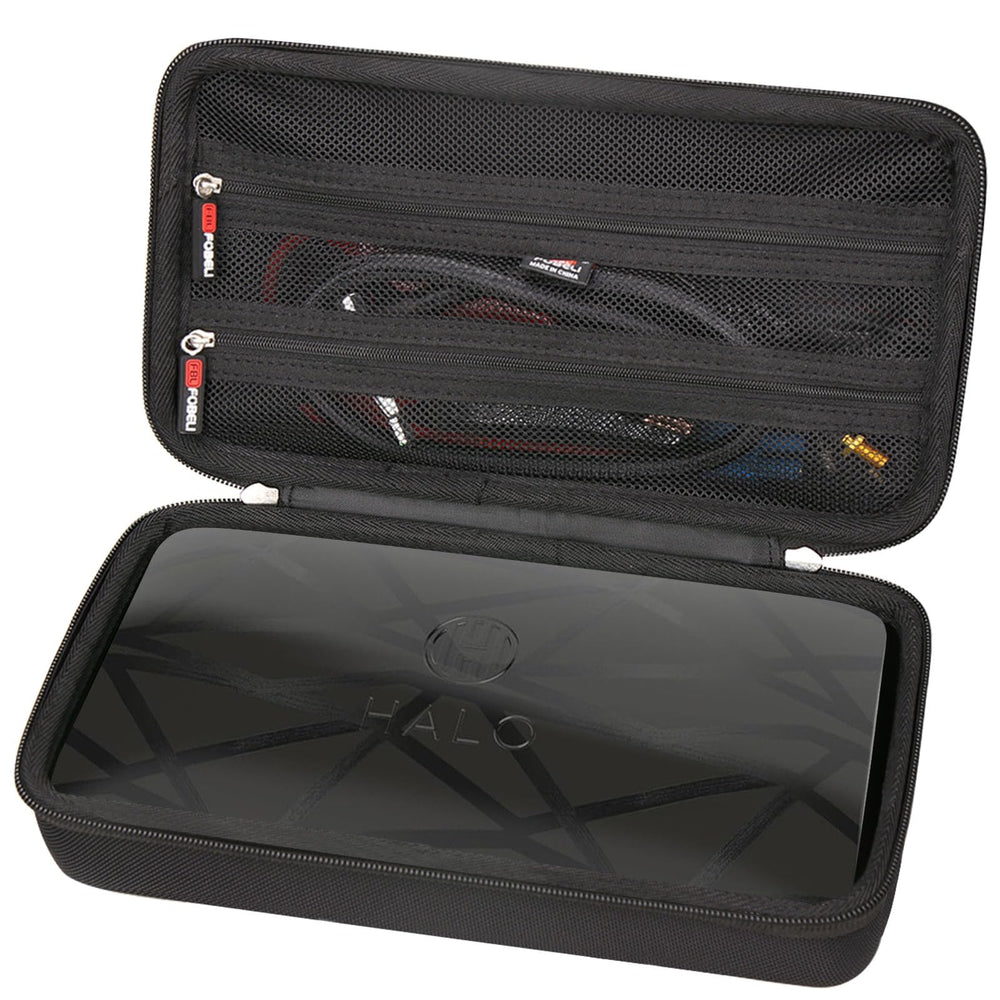 FBLFOBELI front view case showing protective shell and easy grab handle benefit