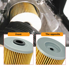 FBSCTMH side view showing filter media pattern for efficient filtration