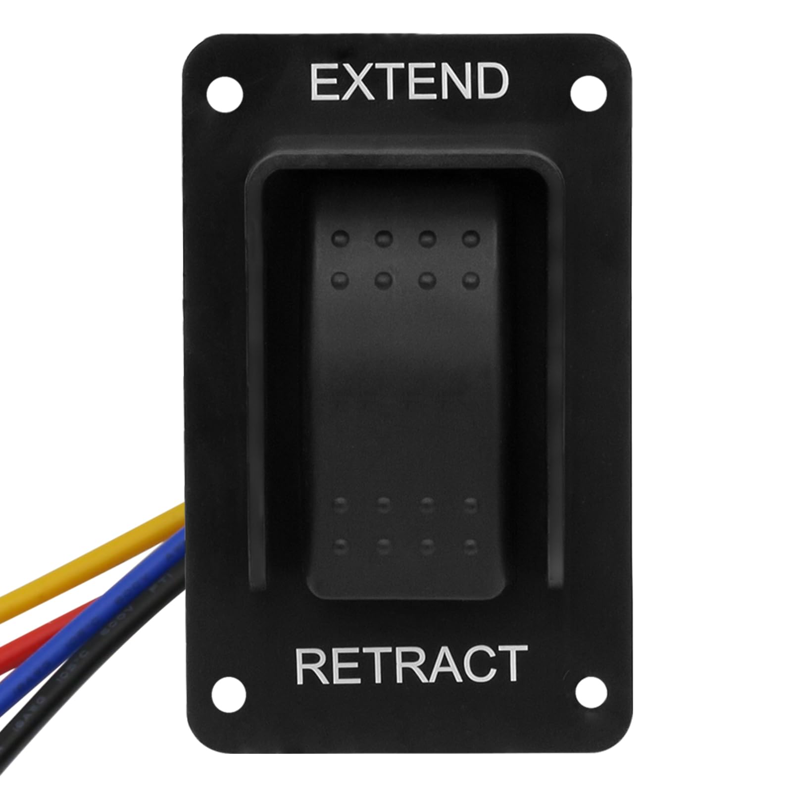 FBULWSEC front view of the 387874 switch showing mounting face and easy control