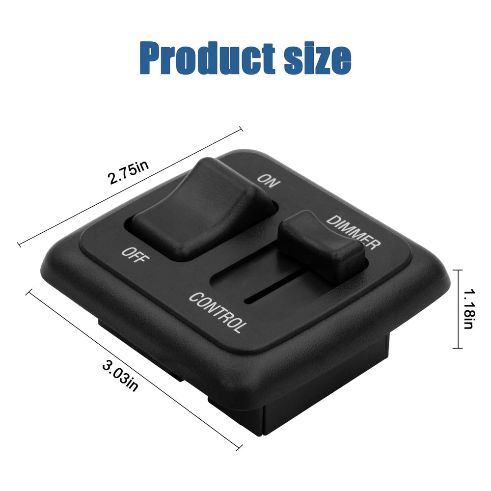 FBULWSEC side profile showing compact depth for tight panel spaces and durability