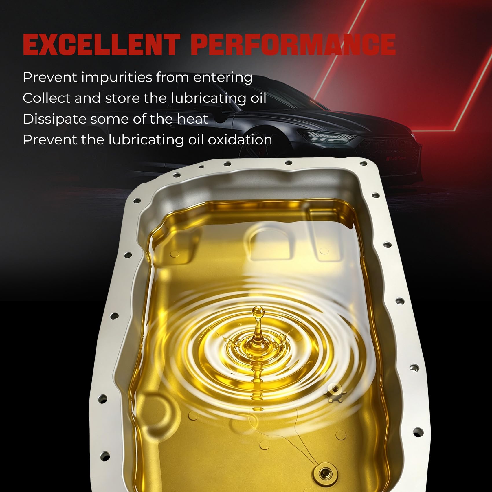 FBXINTUM pan installed under vehicle demonstrating direct-fit and secure mounting
