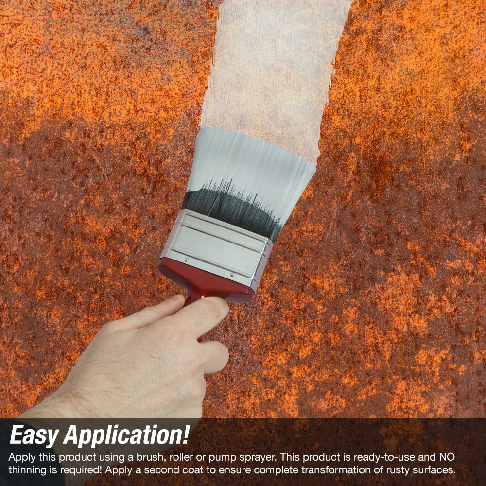 FDC being applied with a brush giving precise coverage and time-saving benefit