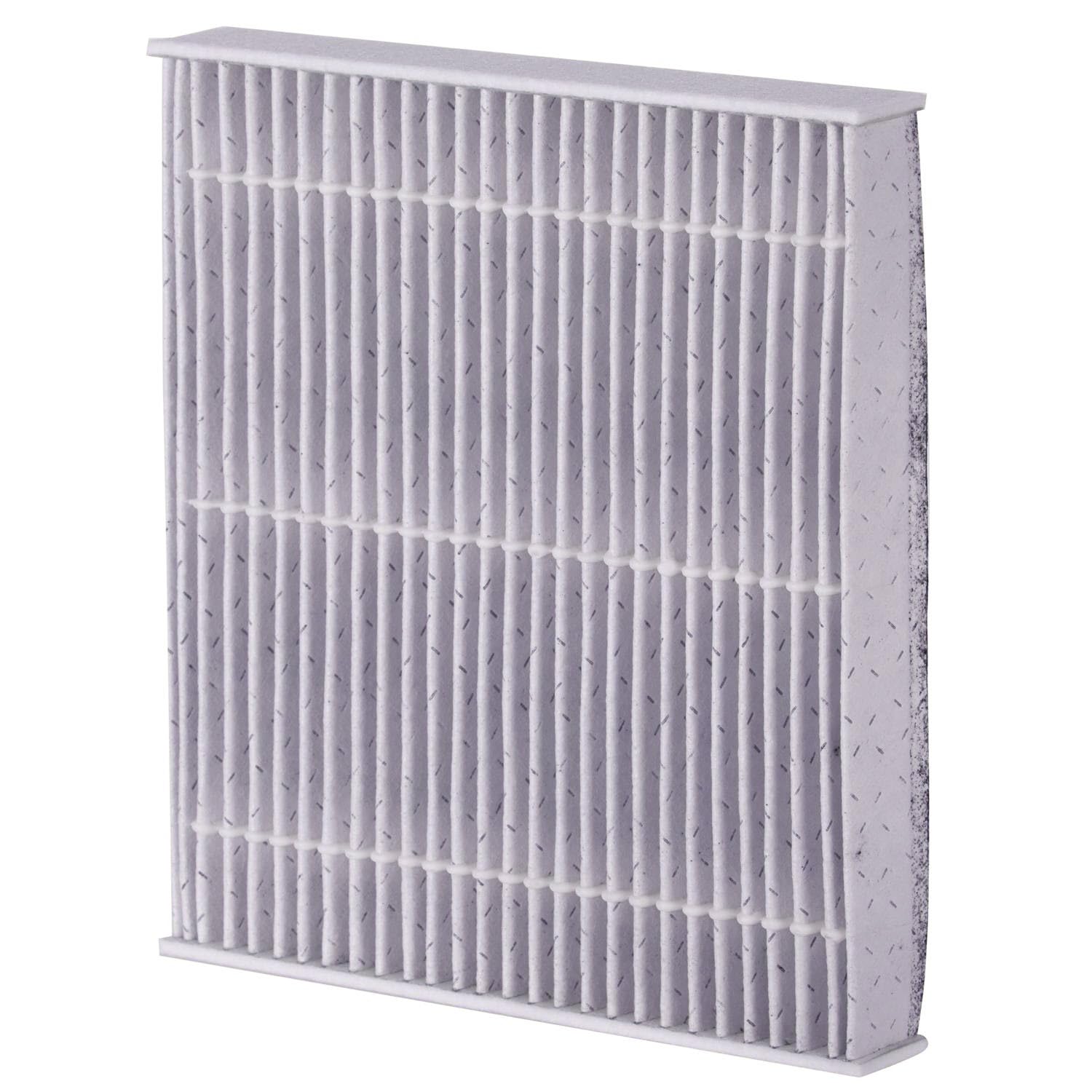 Febreze filter seated in HVAC housing demonstrating correct installation benefit