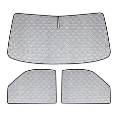 Federedevo windshield full-coverage fit reduces glare and keeps cabin cooler