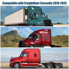 Federedevo being installed inside a Cascadia cab showing fast setup benefit