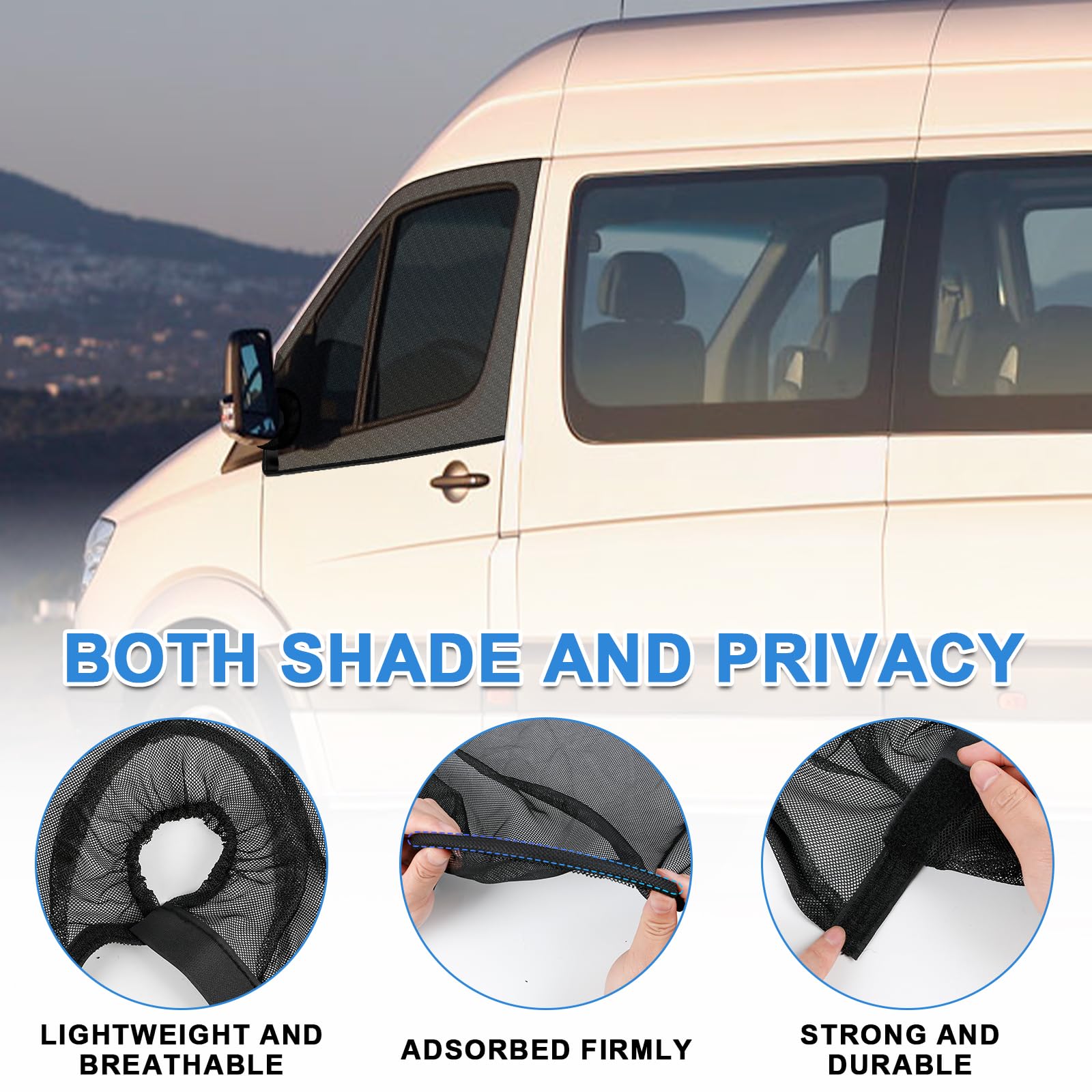 Federedevo magnetic edge close-up securing screen and protecting vehicle finish