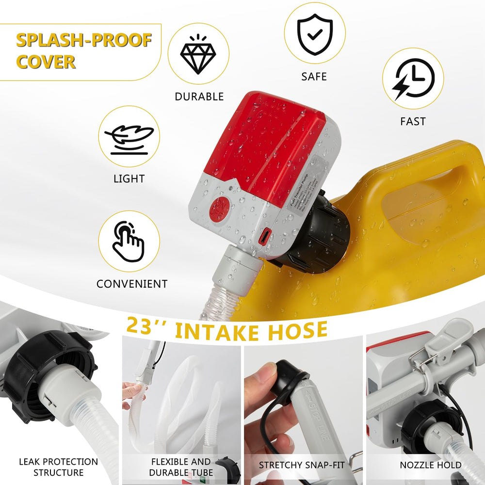 FEEDRON control panel with one-button and LED for easy operation