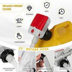 FEEDRON control panel with one-button and LED for easy operation