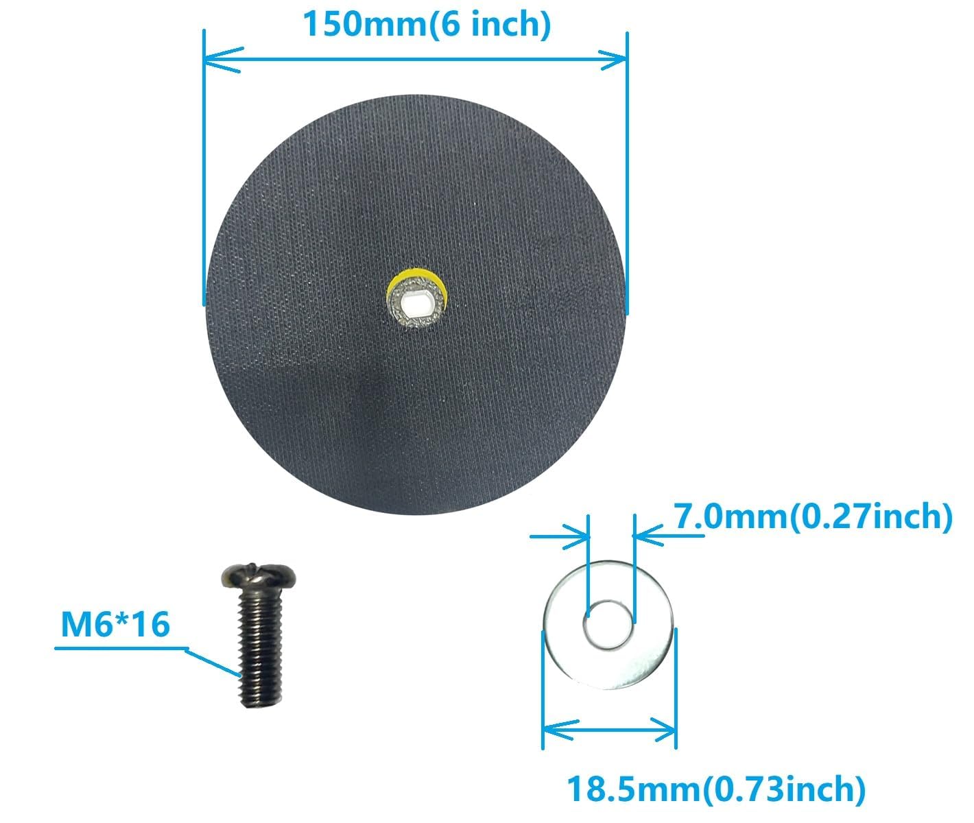 Feenynic close-up of foam face and metal core showing durability and heat resistance