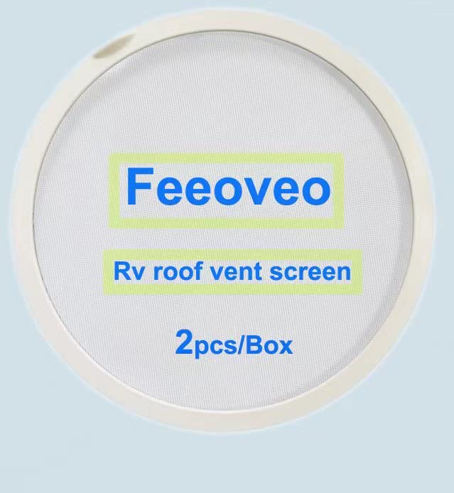 feeoveo product label showing compatibility with Fan-Tastic roof vent fans for assurance