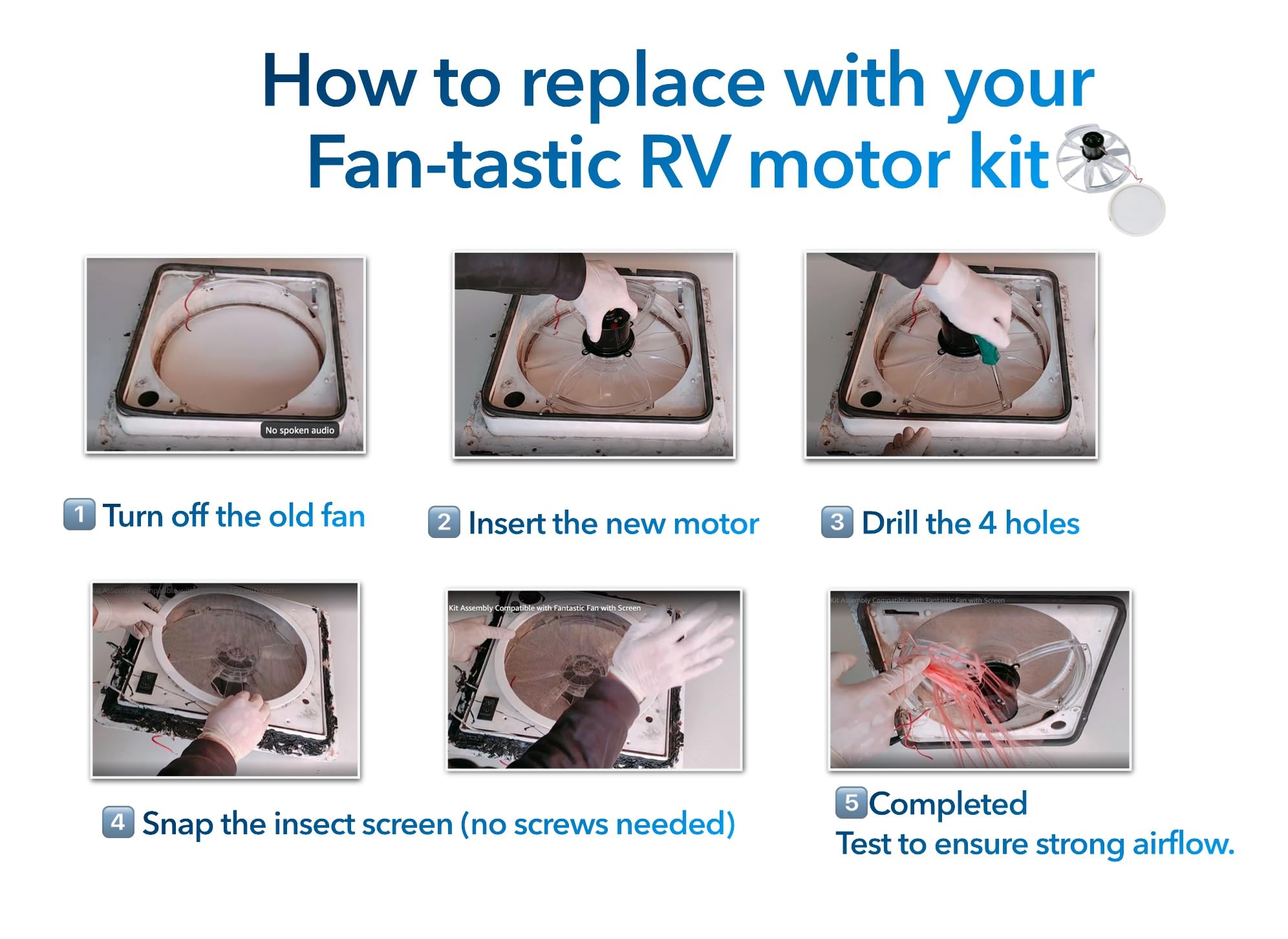feeoveo side profile motor showing compact fit and space-saving benefit