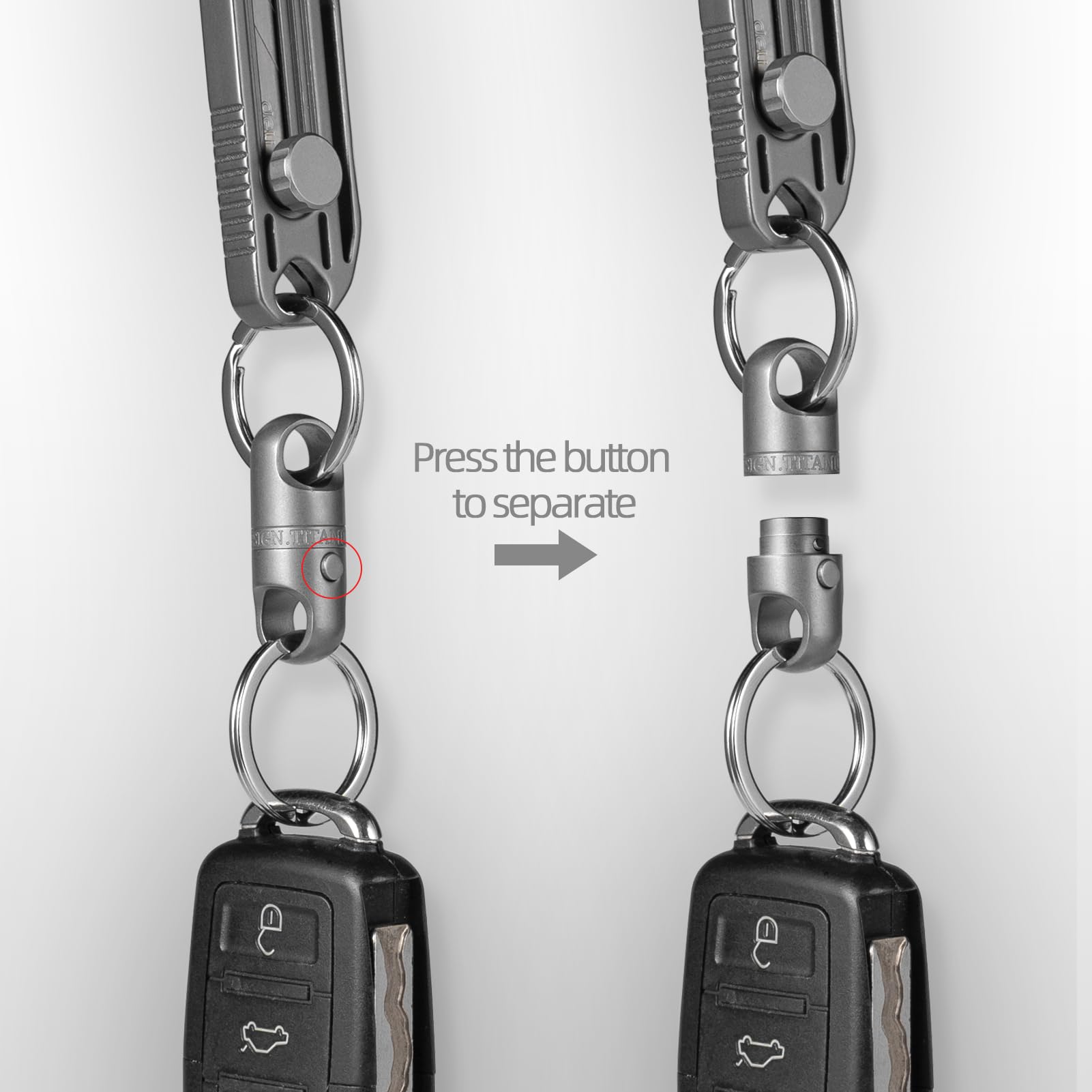 FEGVE 360° rotation joint detail preventing tangles and improving mobility
