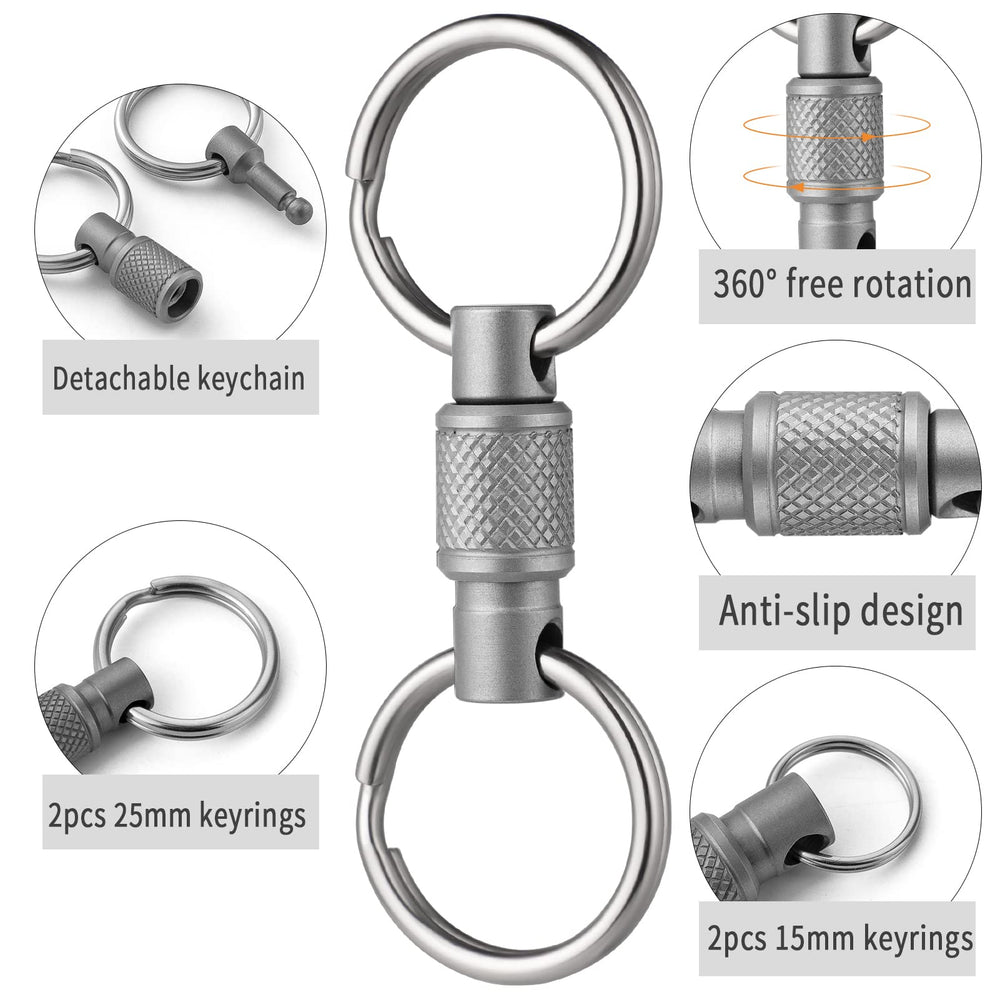FEGVE detached buckle in hand demonstrating quick-release action for fast key transfer