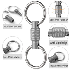 FEGVE detached buckle in hand demonstrating quick-release action for fast key transfer