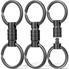FEGVE front view of keychain showing compact design and secure closure benefits