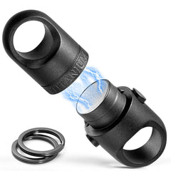 FEGVE front view of quick release keychain showing compact design and easy access