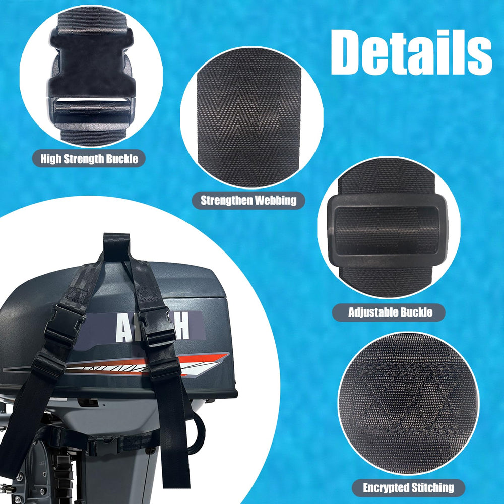 FEIJAZUM installed dockside on an outboard showing practical everyday use