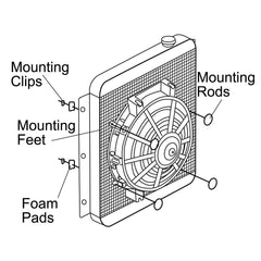 Fekuar angled side profile showing slim housing for tight fitment