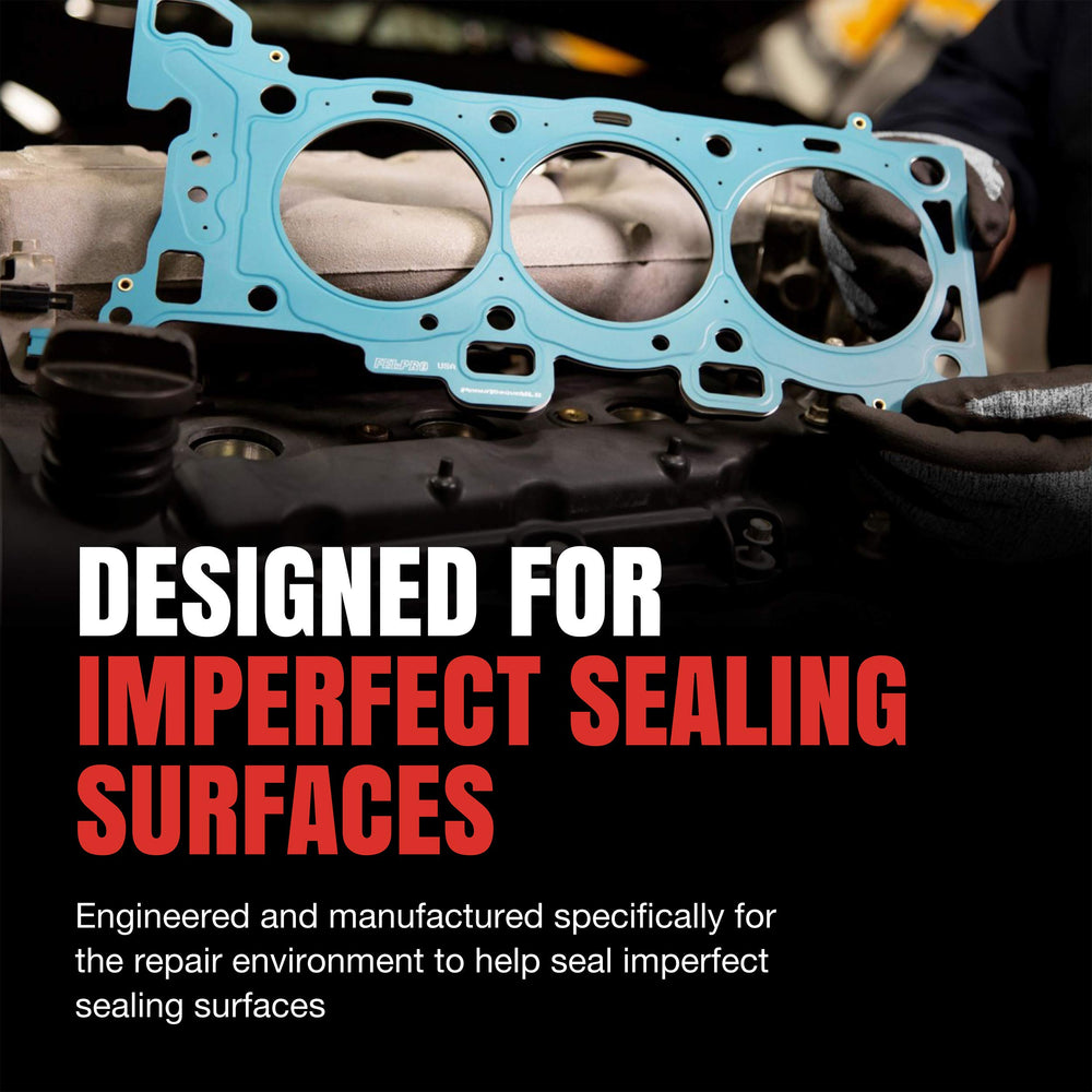 Fel‑Pro 9915 PT closeup of embossed sealing beads improving leak resistance