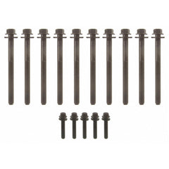 Fel-Pro ES 72200 front packaging showing complete bolt set and fitment, ensuring correct replacement