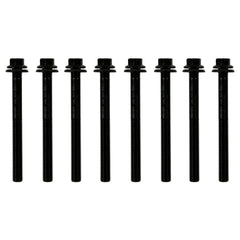 Fel-Pro ES 72467 head bolt set front view showing hardware and box, ensures correct fit
