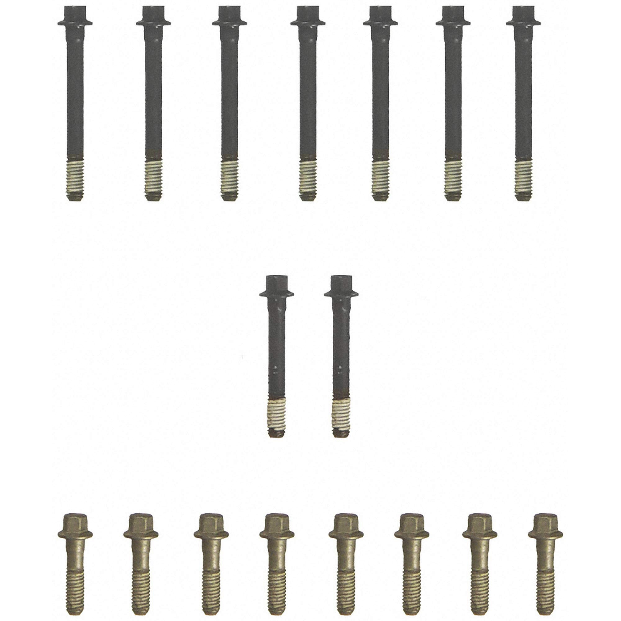 Fel-Pro ES 72856 front view showing complete bolt set and reliable OEM-grade fit