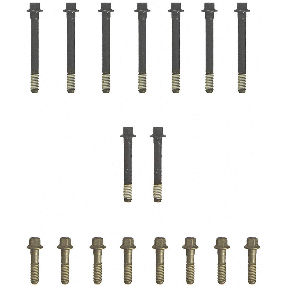 Fel-Pro ES 72856 front view showing complete bolt set and reliable OEM-grade fit