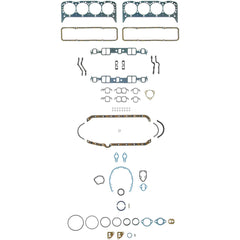 Fel-Pro front packaging of FS 7733 complete gasket set showing contents and benefit of organized kit