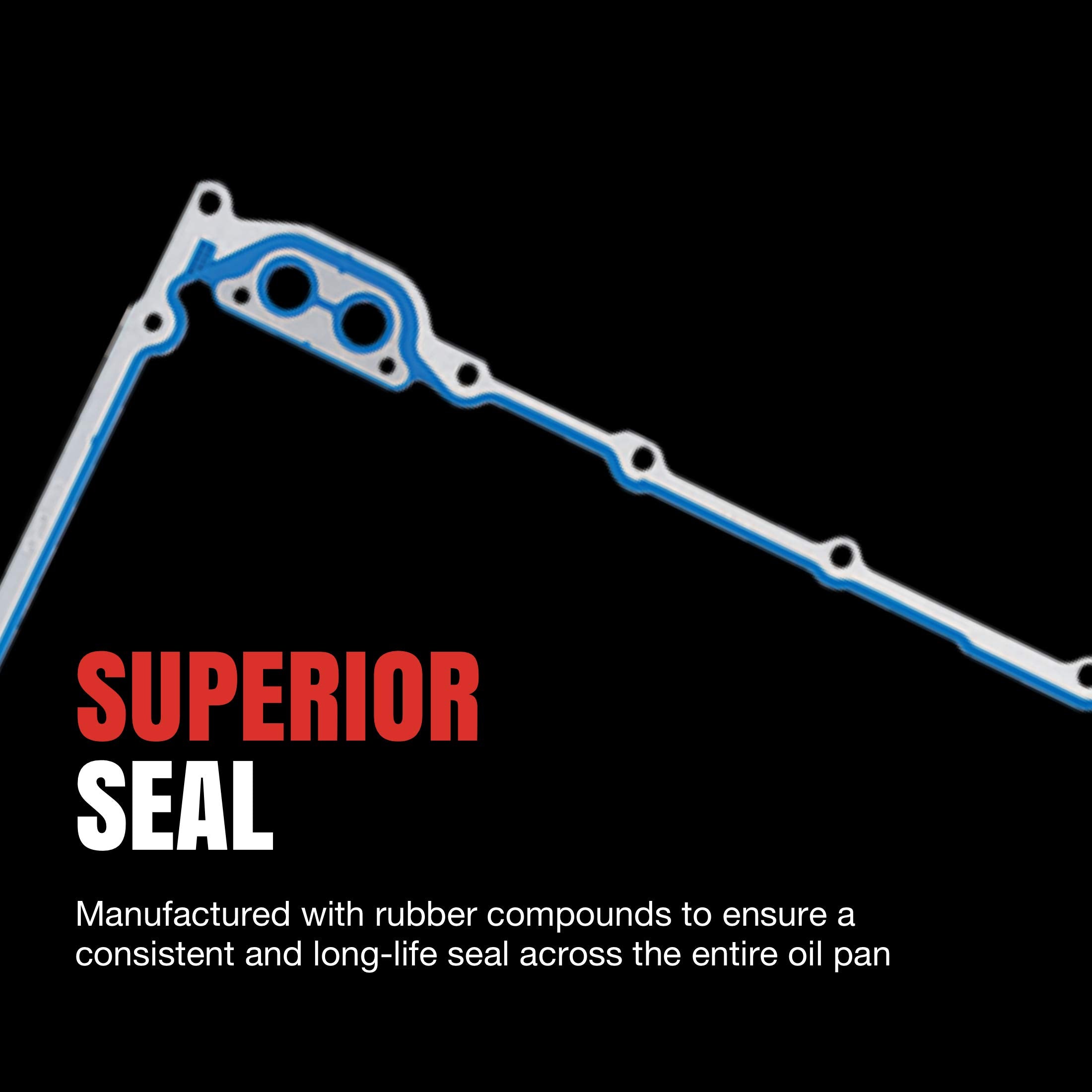 Fel-Pro gasket set held in hands to show scale and full kit contents benefit