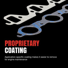 Fel‑Pro stacked gasket layers showing material thickness and resilience