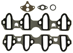 Fel-Pro gasket installed on intake manifold in engine bay demonstrating correct fit and seal