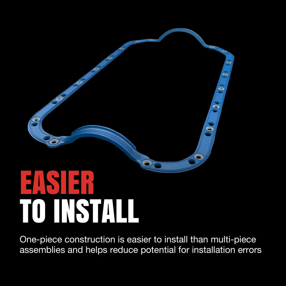 Fel-Pro kit packaging laid out with included parts for a complete repair