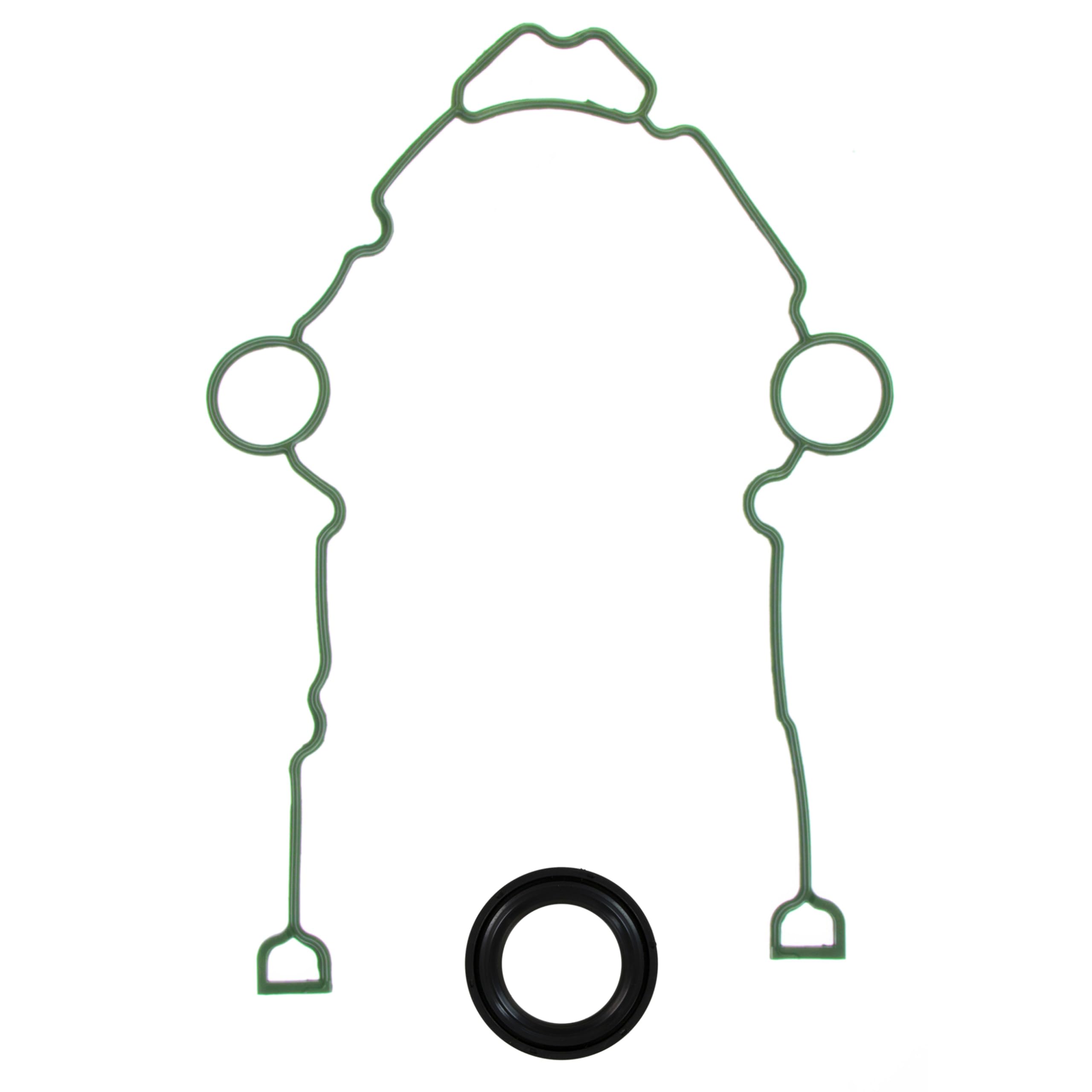 Fel-Pro timing cover kit front packaging showing seals and gaskets for precise engine fit