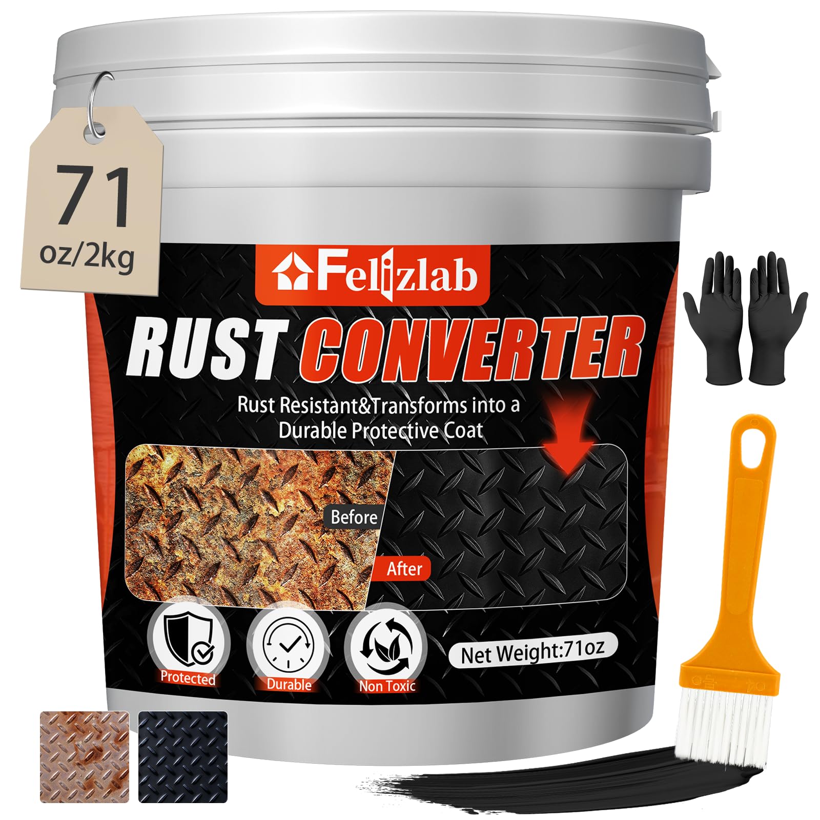 Felizlab front can 71oz showing packaging and product benefits
