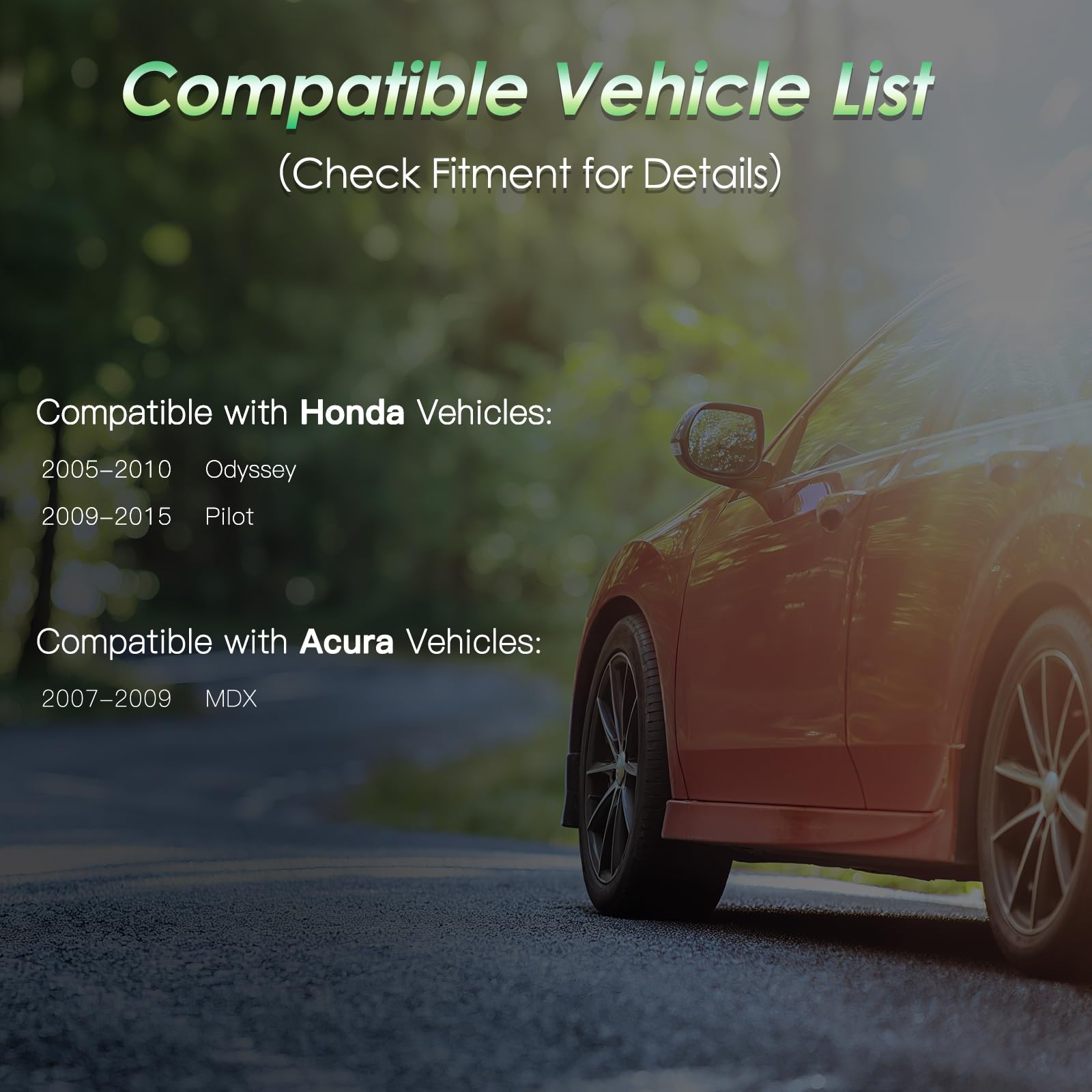 Femota lifestyle image of car interior suggesting improved air quality on the road