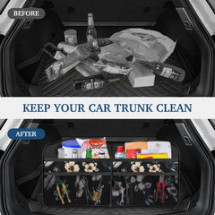 Femuar removable divider and pockets for customizable organization