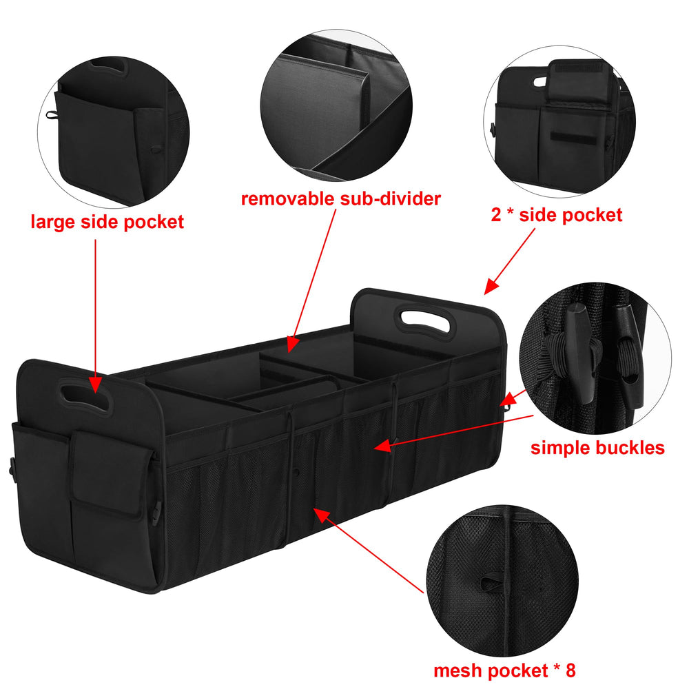 Femuar collapsed flat for compact storage and easy portability