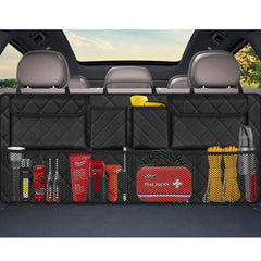 Femuar front full view showing organized compartments and easy access