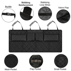 Femuar pocket detail with items showing organized sorting advantage
