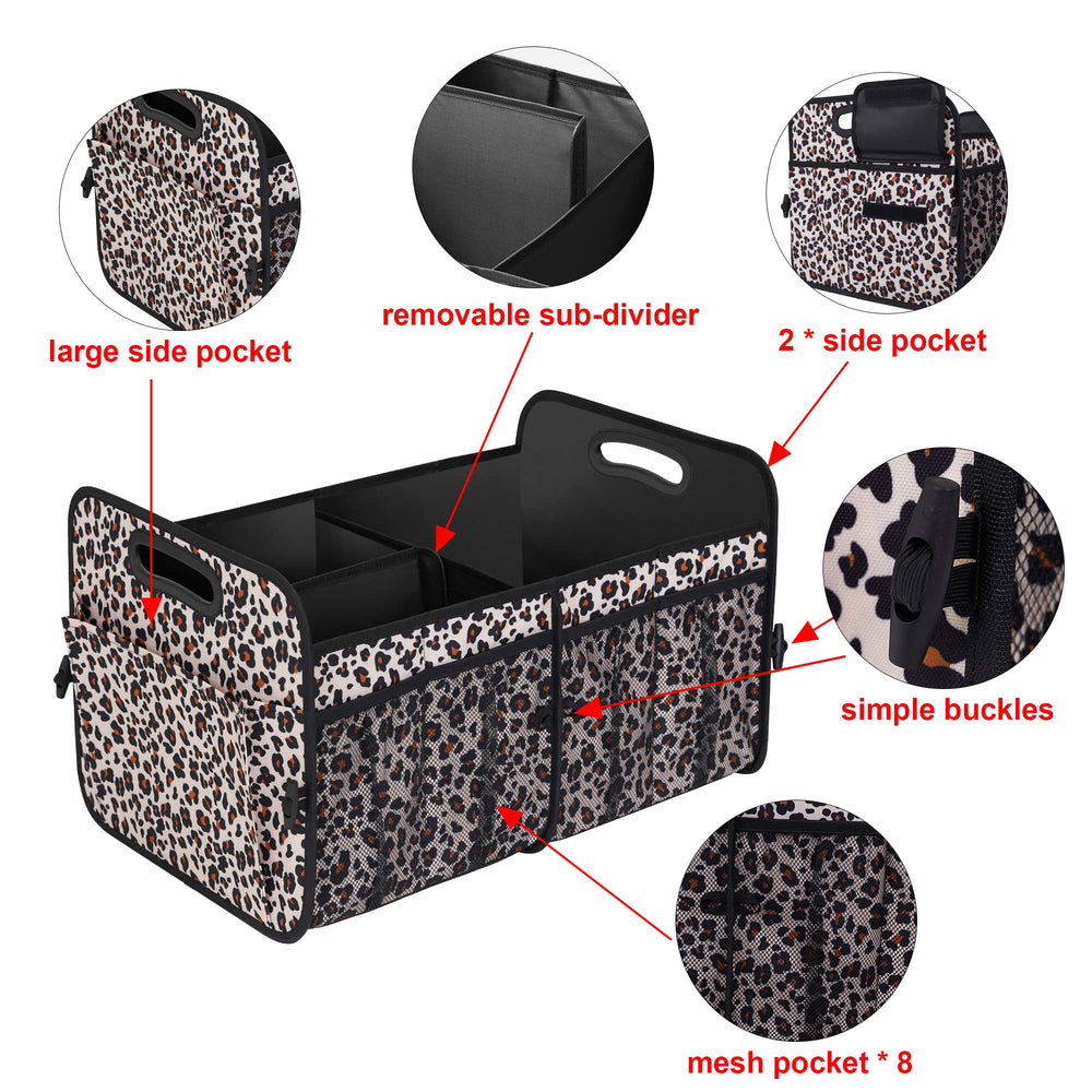 Femuar pocket detail storing bottles and tools for quick access