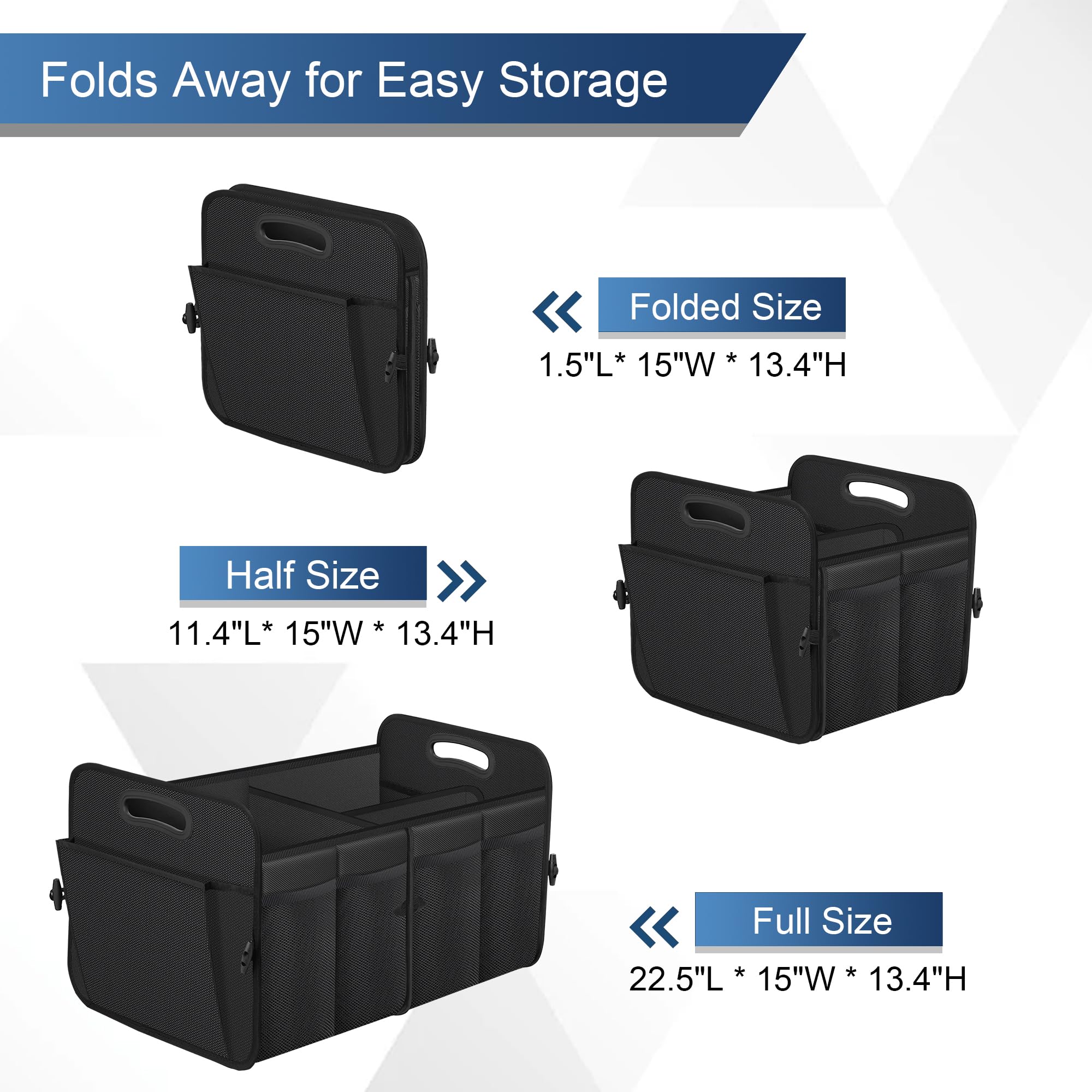 Femuar with removable divider illustrating customizable compartment benefit
