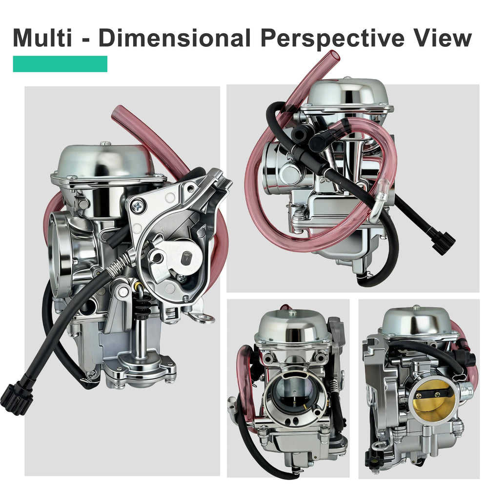 FENGCHUNS carburetor side port detail illustrating precise diameters for reliable flow