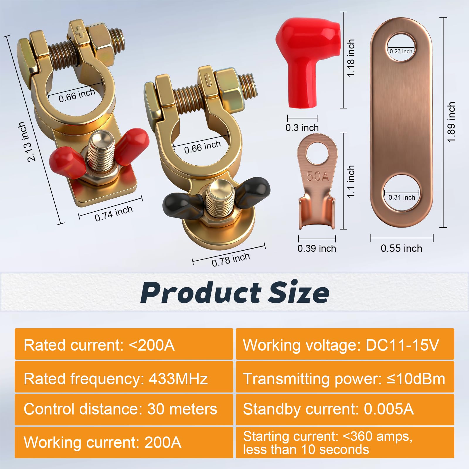 FENGWANGLI close-up of mechanical contactor contacts illustrating durable build