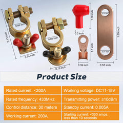 FENGWANGLI close-up of mechanical contactor contacts illustrating durable build