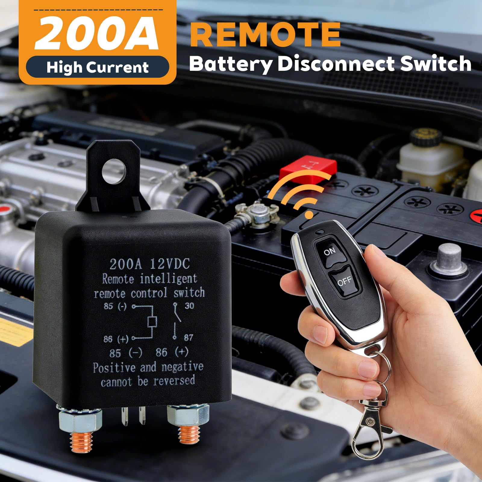 FENGWANGLI installed in car battery bay for reliable battery protection