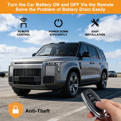 FENGWANGLI remote keyfob in hand for convenient anti-theft control