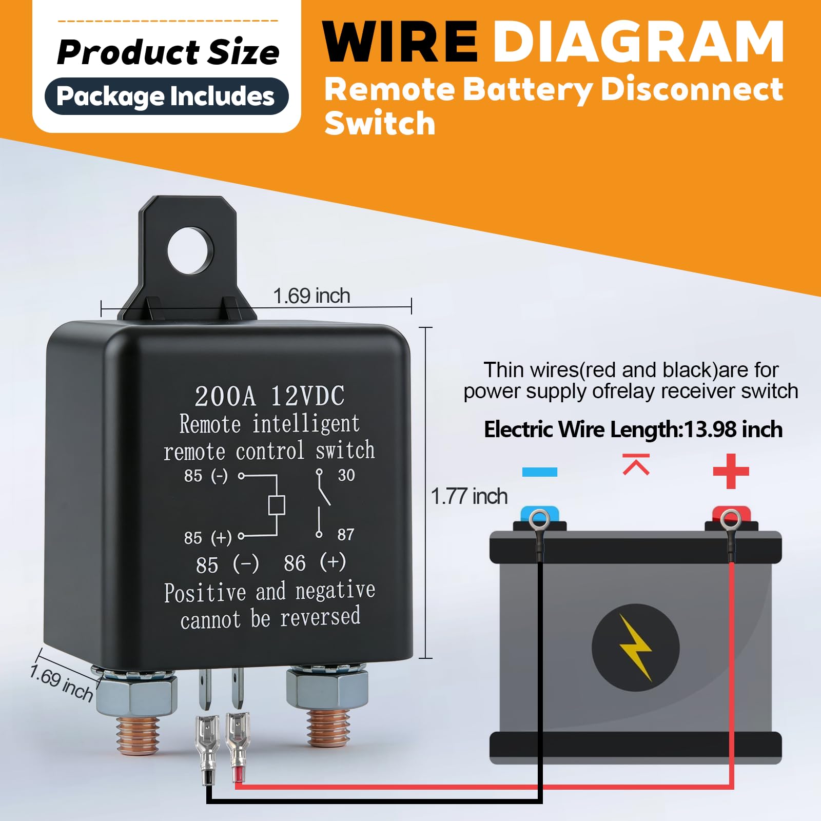 FENGWANGLI wiring and terminal connections demonstrating simple installation